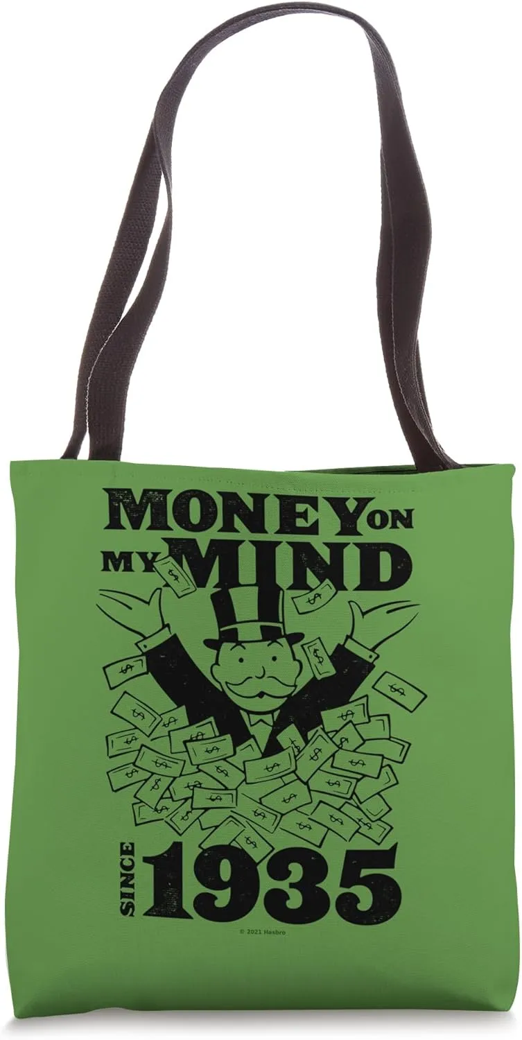 Monopoly Money on My Mind Tote Bag