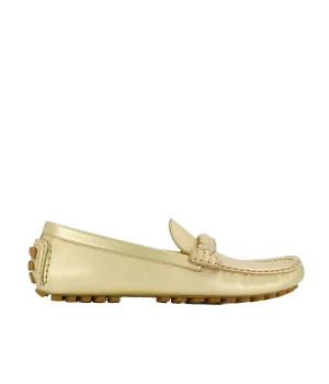 Monza Vitello Silk Loafer in Mekong