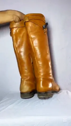 MV246#Vintage Tall Boots.