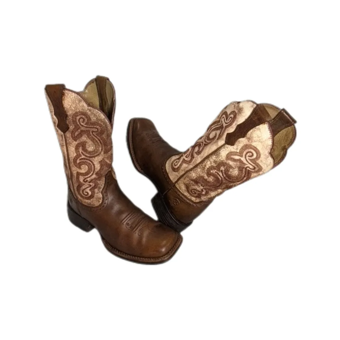MV250# Vintage Cowboy Boots.