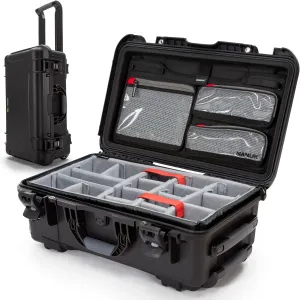 NANUK 935 Pro Photo Kit - Waterproof Hard Case with Lid Organizer and Padded Divider - Dustproof and Impact Resistant - Recycled Resin - Go Green and Minimize Your Carbon Footprint, Black
