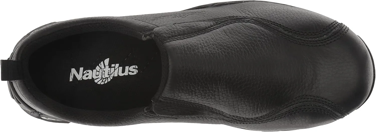 Nautilus Men's, Black, Steel Toe, SD, Twin Gore Slip On