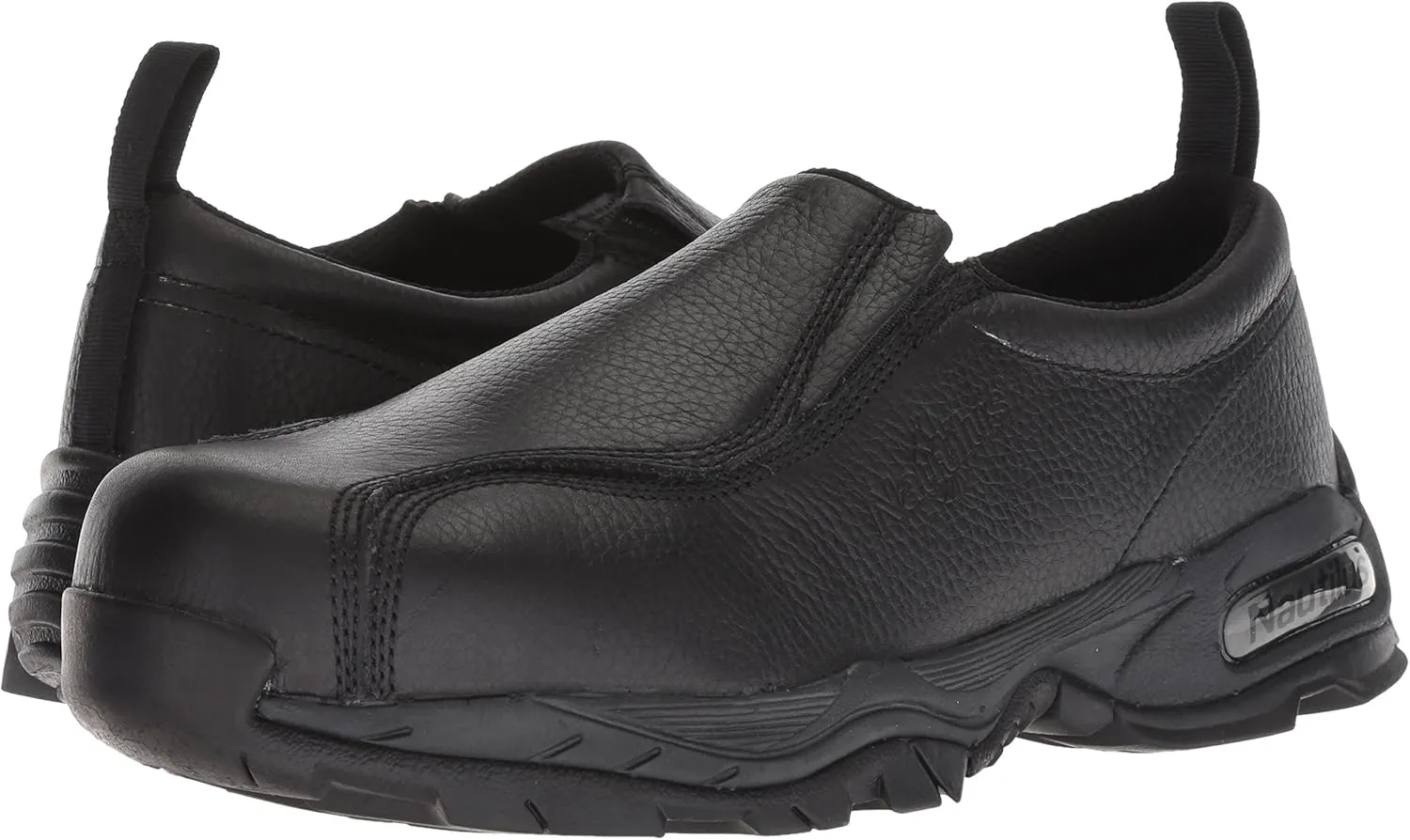 Nautilus Men's, Black, Steel Toe, SD, Twin Gore Slip On