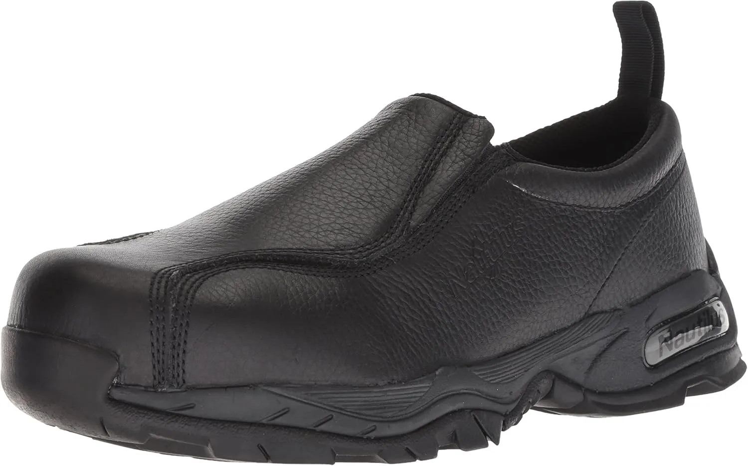 Nautilus Men's, Black, Steel Toe, SD, Twin Gore Slip On