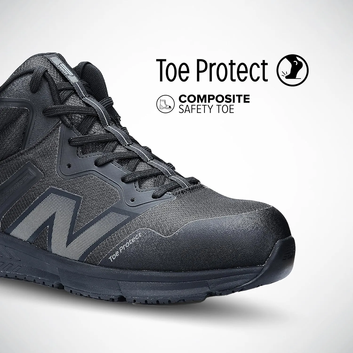 New Balance Evolve ESD Safety Shoes for Women - Non Slip Composite Toe Static Dissipative Electrical Hazard