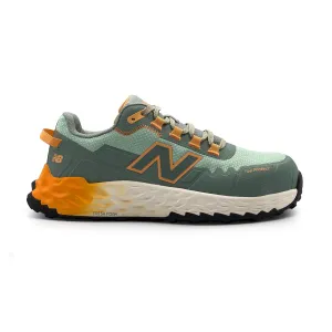 New Balance Fresh Foam Cremorne Composite Toe Safety Shoes for Women - Non Slip, Electrical Hazard - Wide, Aqua, Low Rise