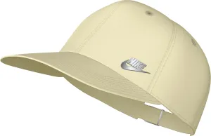 Nike Men's Futura Club Cap Adjustable Hat Adult Unisex Size Medium/Large, Cream Metal