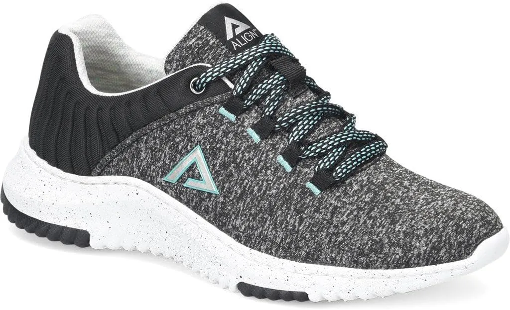 Nurse Mates Align Women's Elin Black Grey/Medium / 9