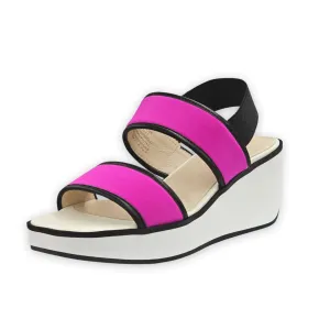 On Toe Open Strappy Believe Complete range Berry Slip Platform New York Cecelia Crowd-pleaser Upper Sandals