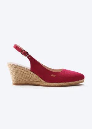 Palomera Limited Edition Canvas Espadrille Wedges by Viscata