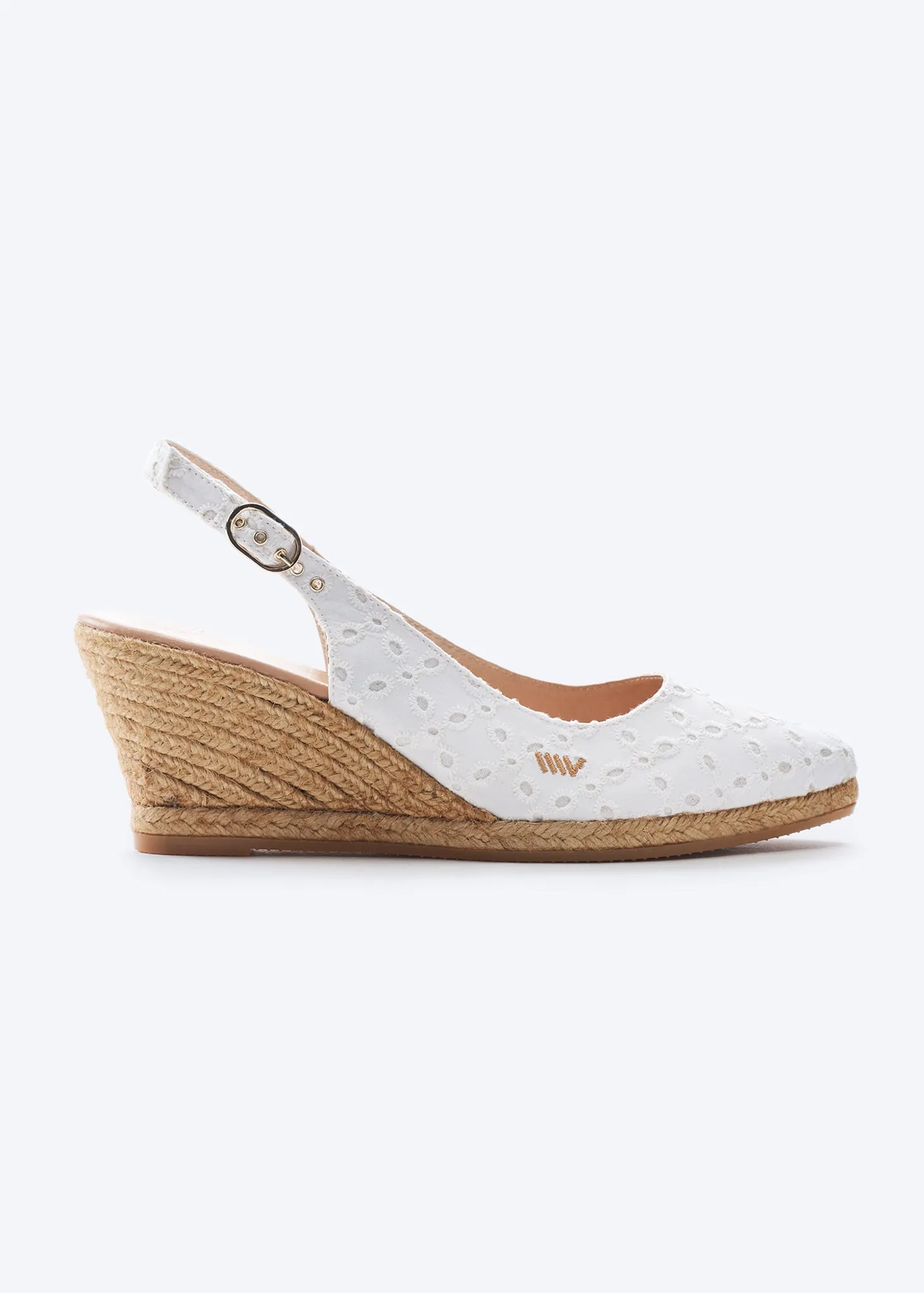 Palomera Limited Edition Canvas Espadrille Wedges by Viscata