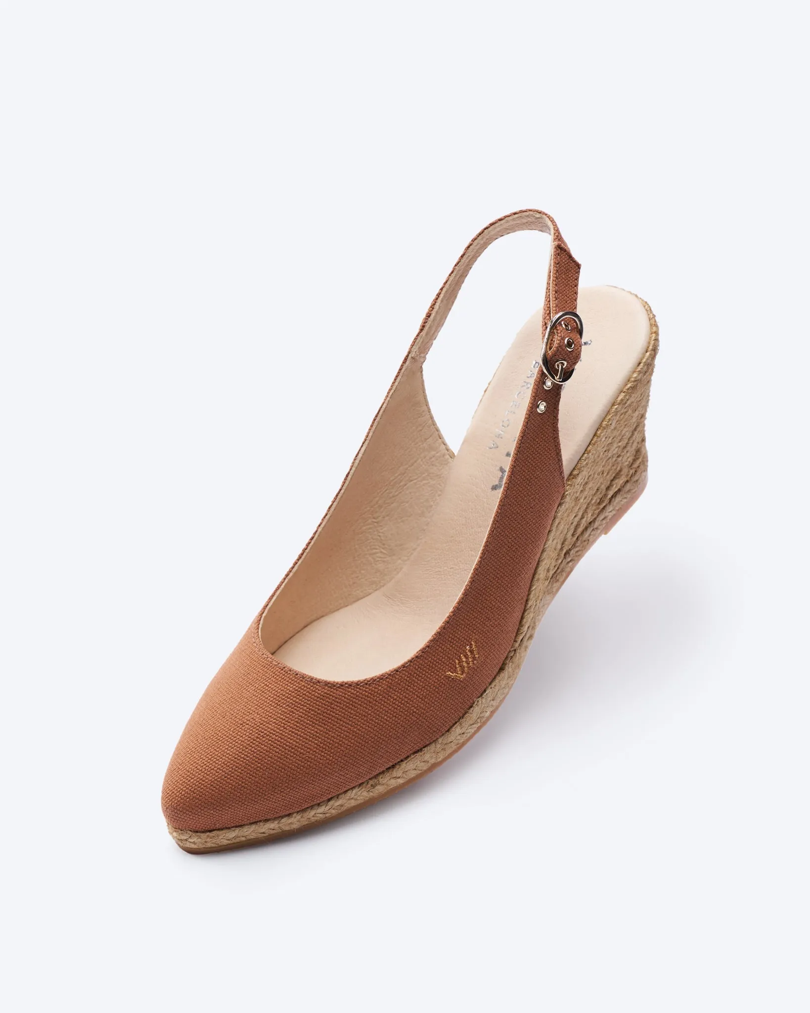 Palomera Limited Edition Canvas Espadrille Wedges by Viscata