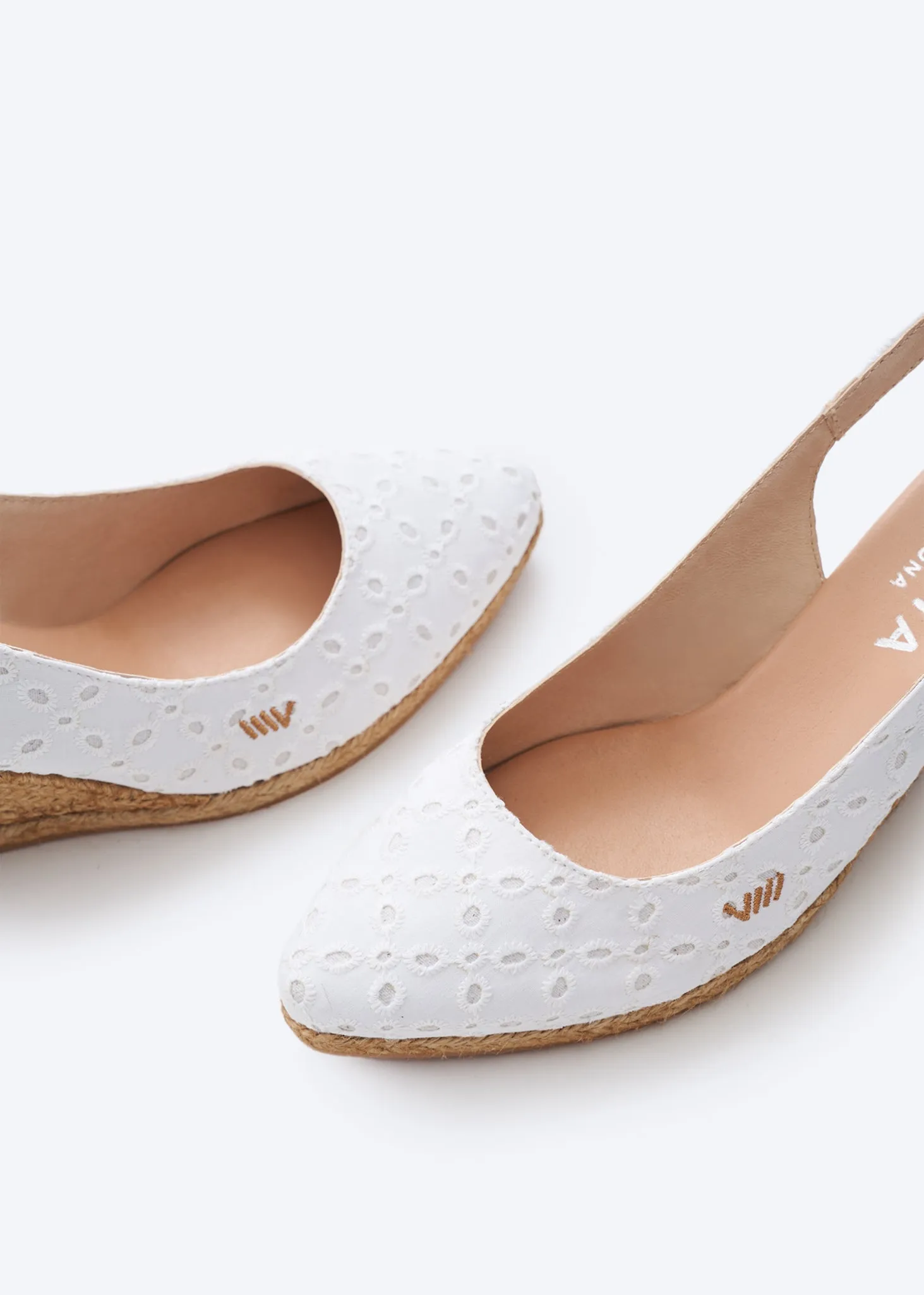 Palomera Limited Edition Canvas Espadrille Wedges by Viscata