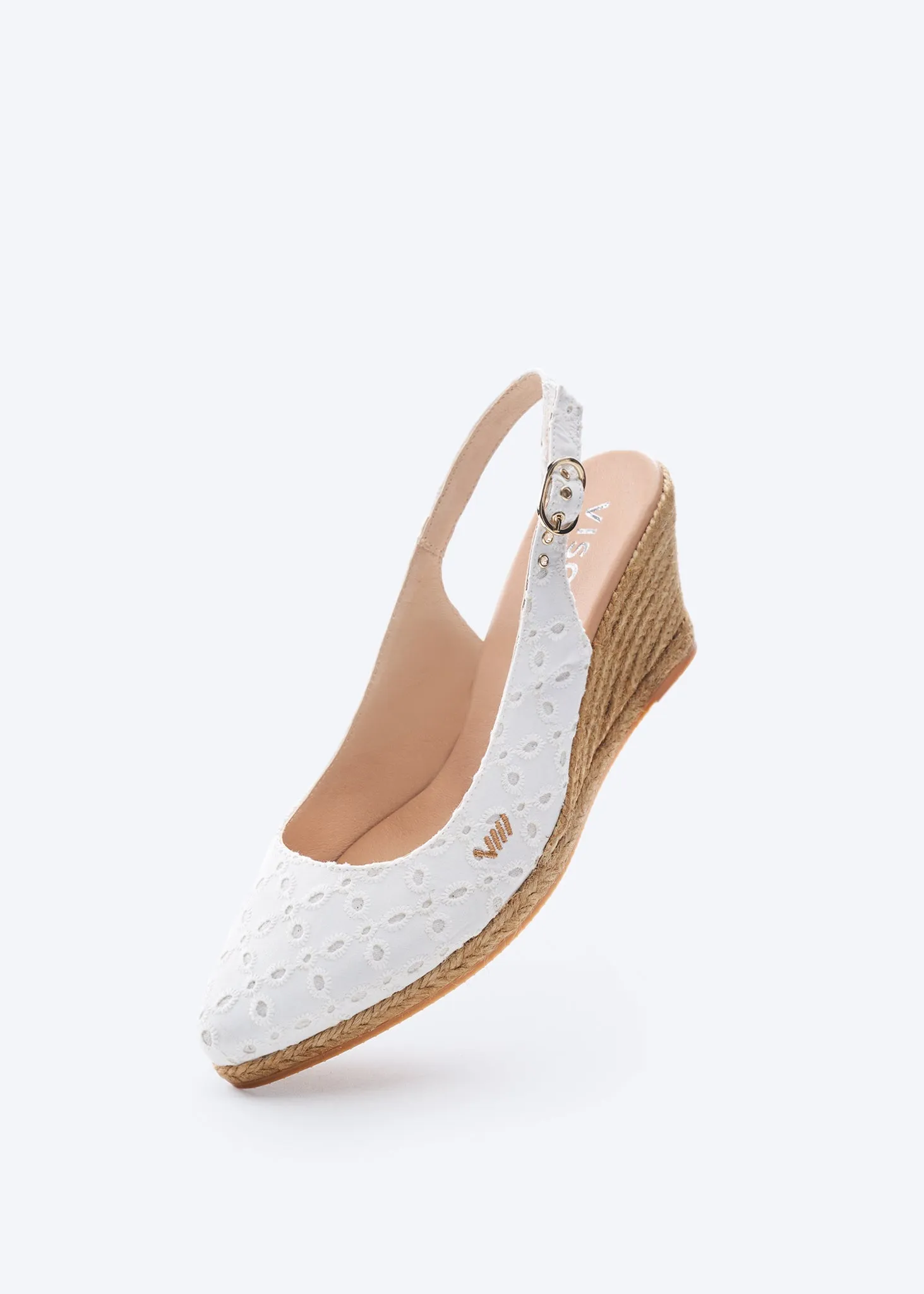 Palomera Limited Edition Canvas Espadrille Wedges by Viscata