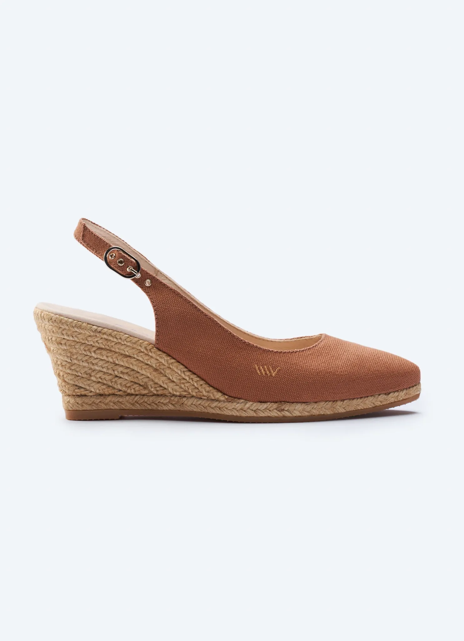 Palomera Limited Edition Canvas Espadrille Wedges by Viscata
