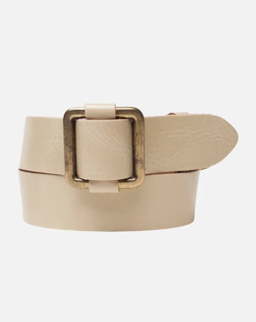 Pelle | Adjustable Leather Slide Belt