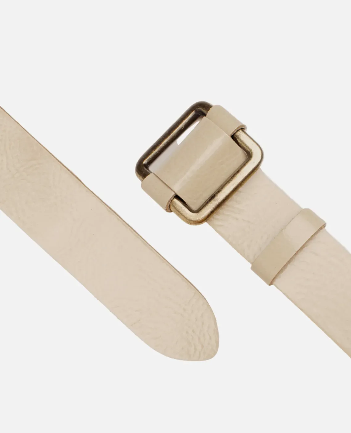 Pelle | Adjustable Leather Slide Belt