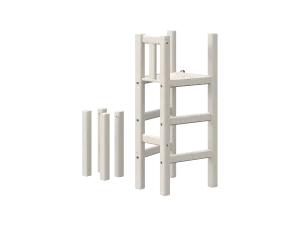 Platform and Legs for Mid-High Bed, White