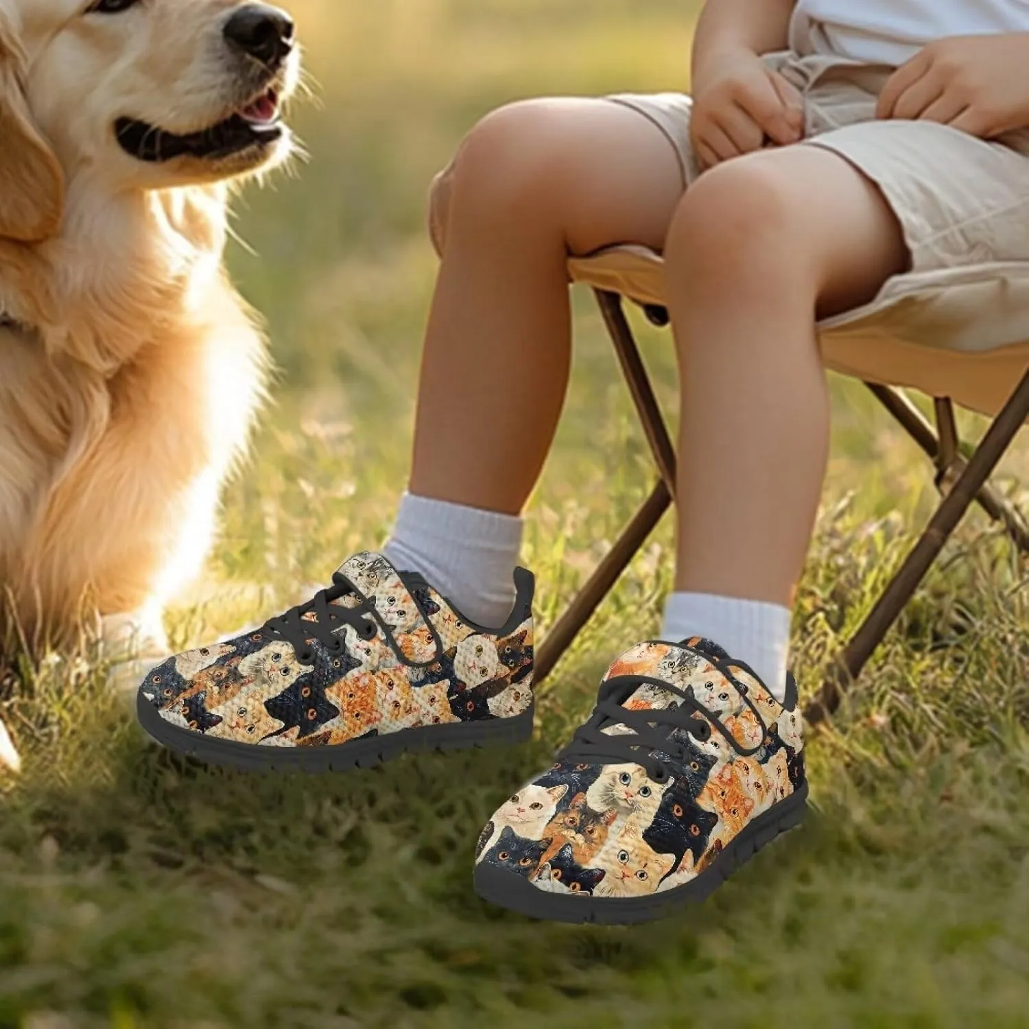 Print Shoes for Kids Boys Cute Shoes for Running Walking Slip On Shoes