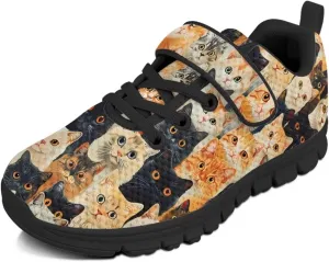 Print Shoes for Kids Boys Cute Shoes for Running Walking Slip On Shoes
