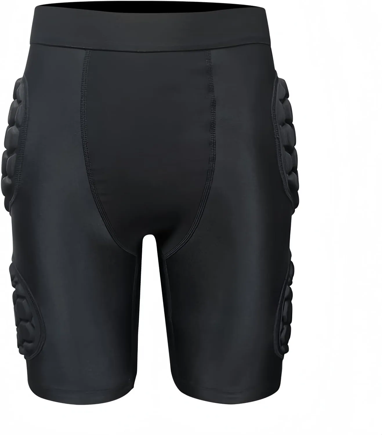 Protective Padded Shorts for Basketball, Impact Protection Athletic Underwear w/ Hip, Butt, Tailbone Padding