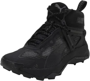 PUMA Explore Nitro Mid GTX Womens Hiking Trail Trainer Shoe Black/Grey