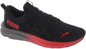 PUMA Softride One4all Fade Mens Slip On 13 DM US BlackHigh Risk Red