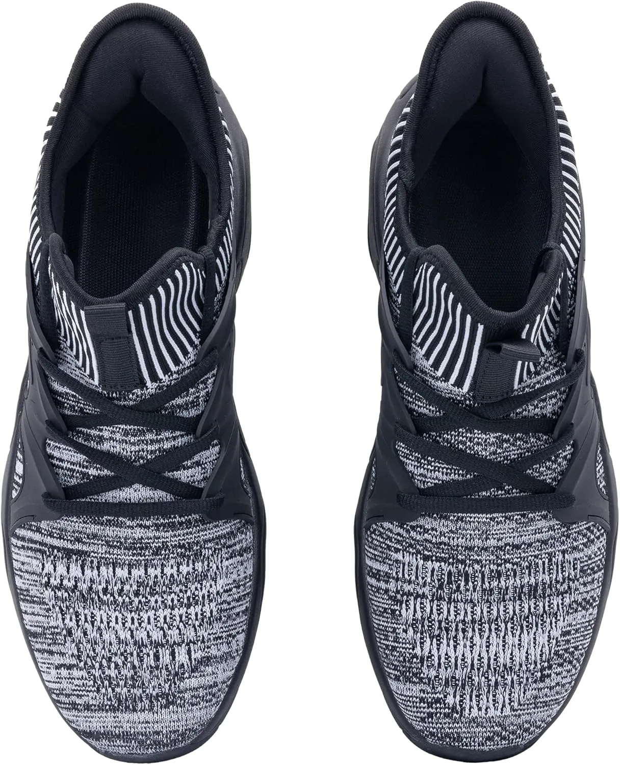 Quseek Men's Slip On Athletic Shoes Running Walking Comfortable Tennis Gym Fashion Sneakers Breathable Non Slip Workout Cross Training Shoe US Size 8-13