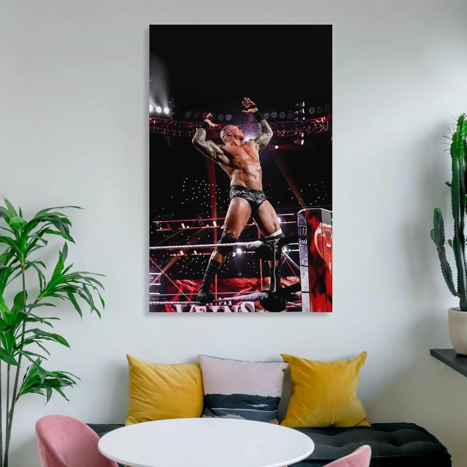 Randy Orton Wrestler Wrestler Snake Canvas Poster (20) Artworks Canvas Poster Room Aesthetic Wall Art Prints Home Modern Decor Framed-unframed 12x18inch(30x45cm)