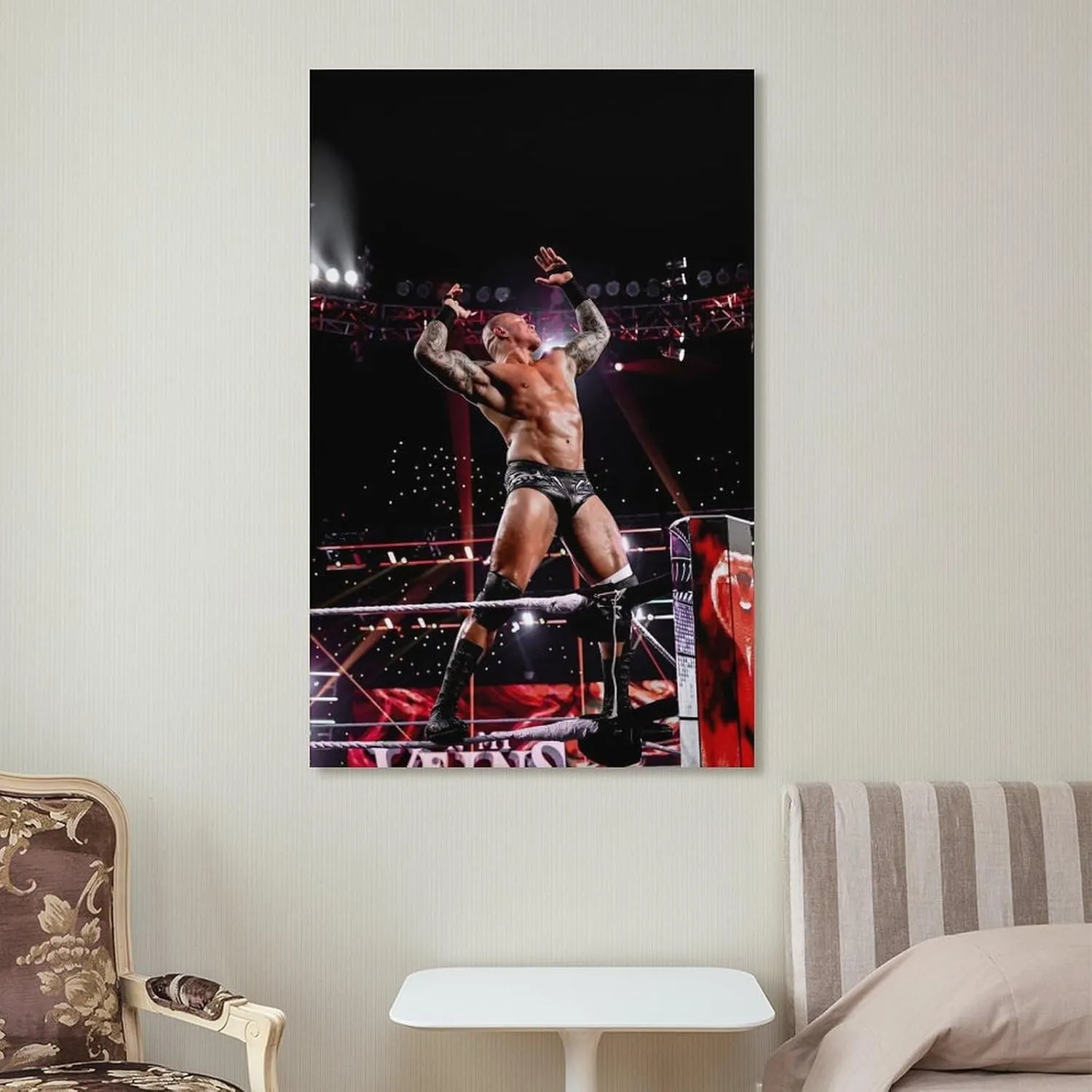 Randy Orton Wrestler Wrestler Snake Canvas Poster (20) Artworks Canvas Poster Room Aesthetic Wall Art Prints Home Modern Decor Framed-unframed 12x18inch(30x45cm)