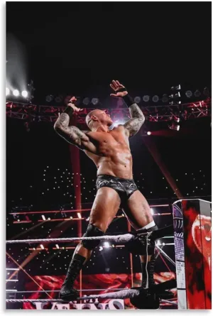 Randy Orton Wrestler Wrestler Snake Canvas Poster (20) Artworks Canvas Poster Room Aesthetic Wall Art Prints Home Modern Decor Framed-unframed 12x18inch(30x45cm)