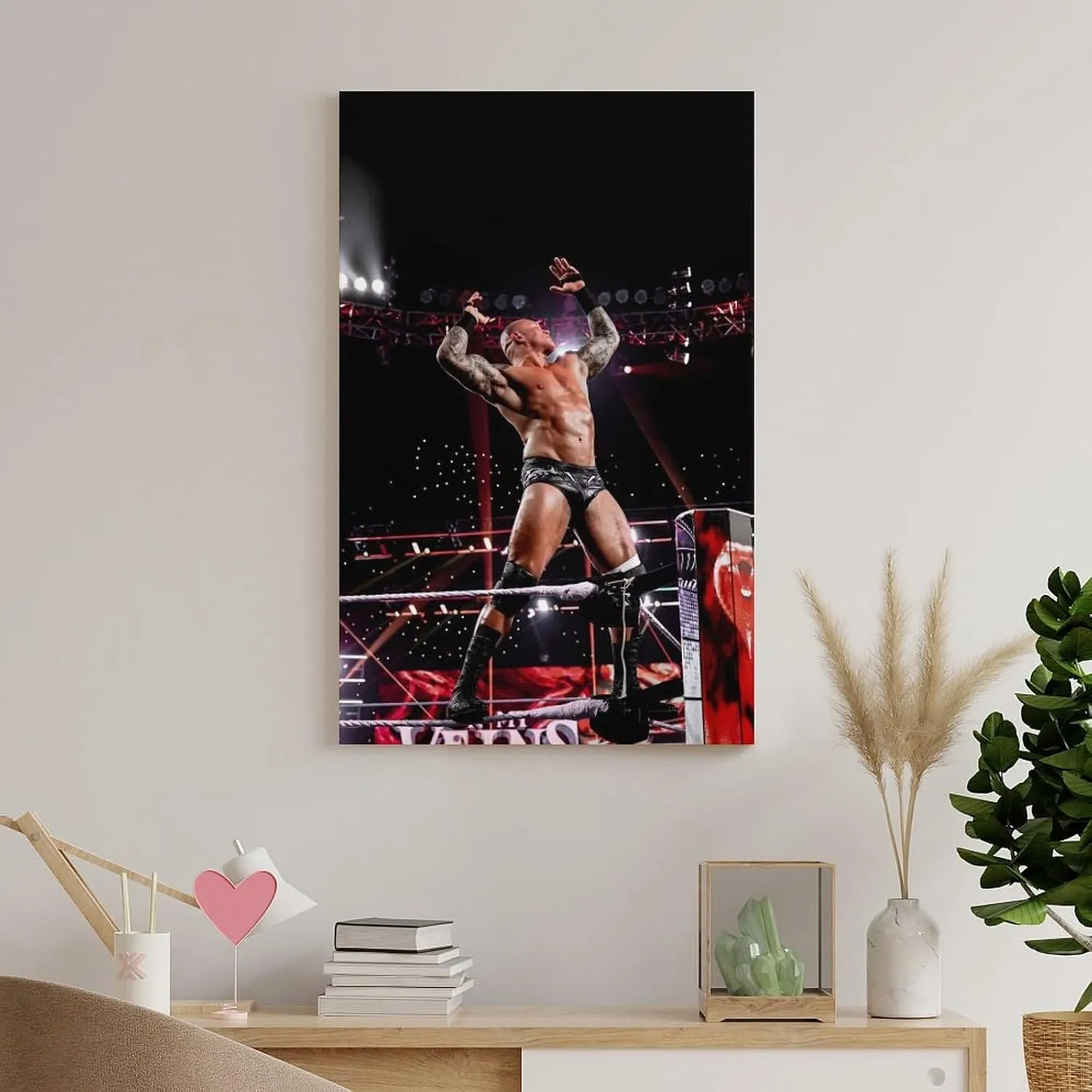 Randy Orton Wrestler Wrestler Snake Canvas Poster (20) Artworks Canvas Poster Room Aesthetic Wall Art Prints Home Modern Decor Framed-unframed 12x18inch(30x45cm)