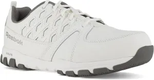 Reebok Men's Rb4443 Sublite Athletic Work Steel Toe Shoe White Safety