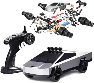 Remote Control Car 4 WD Ultra-Fast Drifting RC Cars for Car Racing Track 2.4 GHz 65KPH 360 Drifting Electric Powered High Speed Race Car for 14  with Off-Road Tire