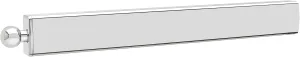 Rev-A-Shelf 14" Pull Out Valet Rod for Closet Organization, Extendable Sliding Clothes Storage Hanging Rack w/Mounting Hardware, Chrome, CVLSL-14-CR-1