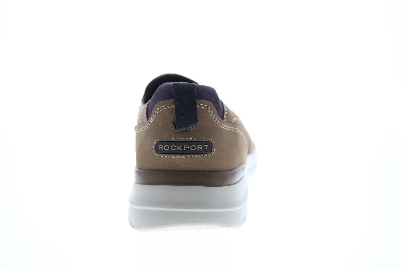 Rockport City Edge Slip On CH2008 Mens Gray Nubuck Loafers Casual Shoes