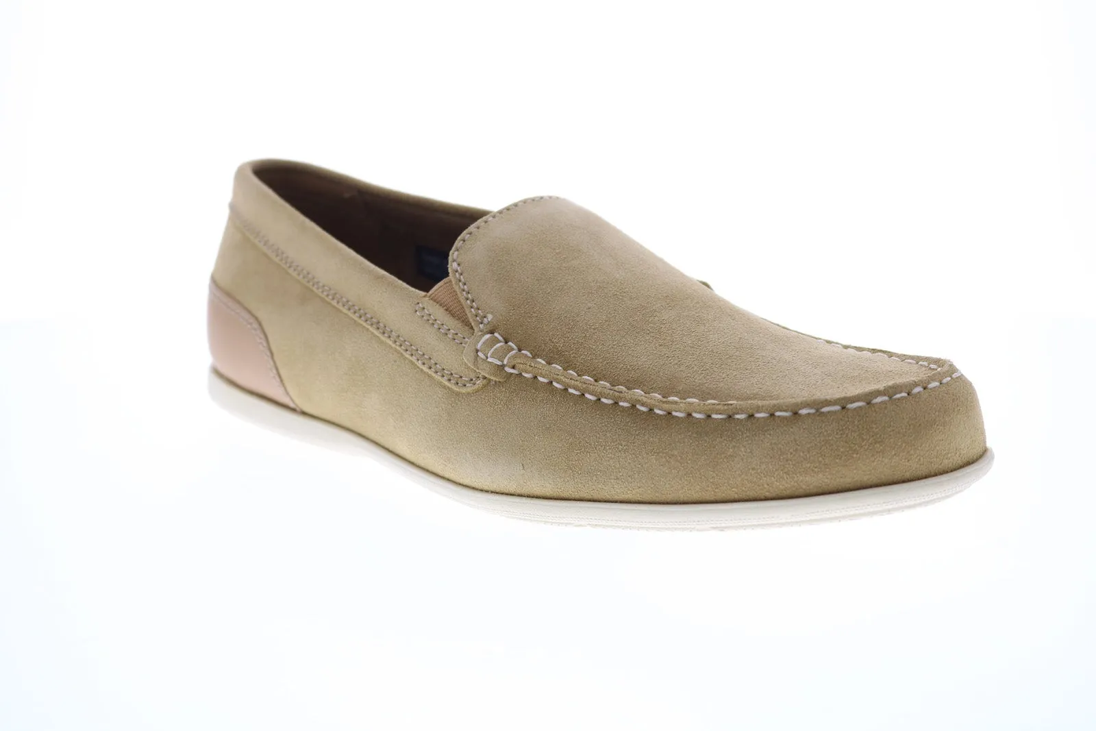Rockport Malcom Venetian Slip On CH8939 Mens Brown Leather Loafers Casual Shoes