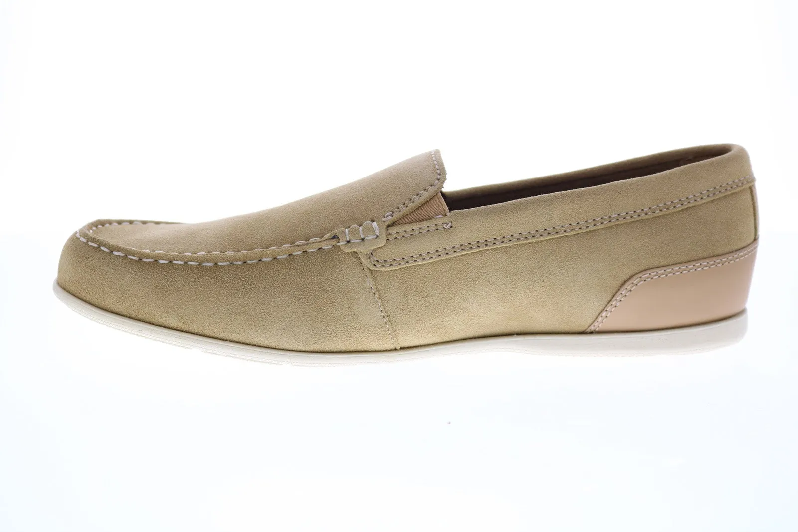 Rockport Malcom Venetian Slip On CH8939 Mens Brown Leather Loafers Casual Shoes
