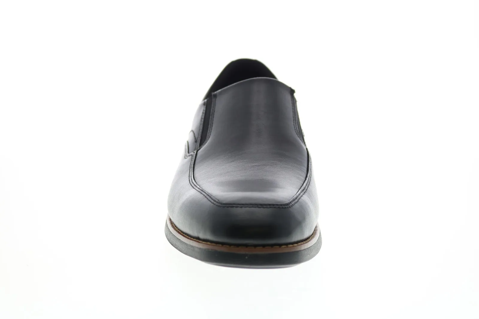 Rockport Slayter Slip On CH4020 Mens Black Leather Loafers Casual Shoes