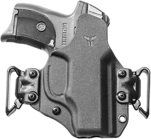 Ruger LC9 IWB/OWB Modular Holster - USA Made - Fits Ruger LC9, LC9S, LC380, EC9, EC9S - Total Eclipse 2.0 Holster by Blade-Tech Holsters, IWB and OWB Carry (Ambidextrous)