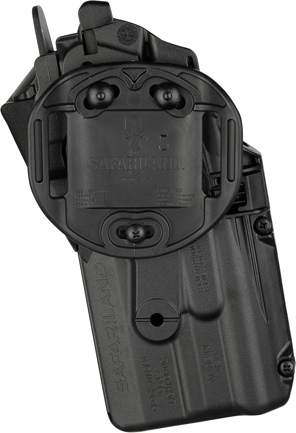 Safariland 7376RDS Hi-Ride Belt Loop Holster, Red Dot Sight Compatible
