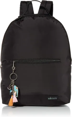Sakroots Women's Windemere, Black Nylon