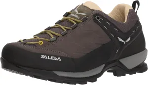 Salewa Mens MS Mountain Trainer Leder High Rise Hiking Shoes, Brown (Walnut/Golden Palm), 8 US
