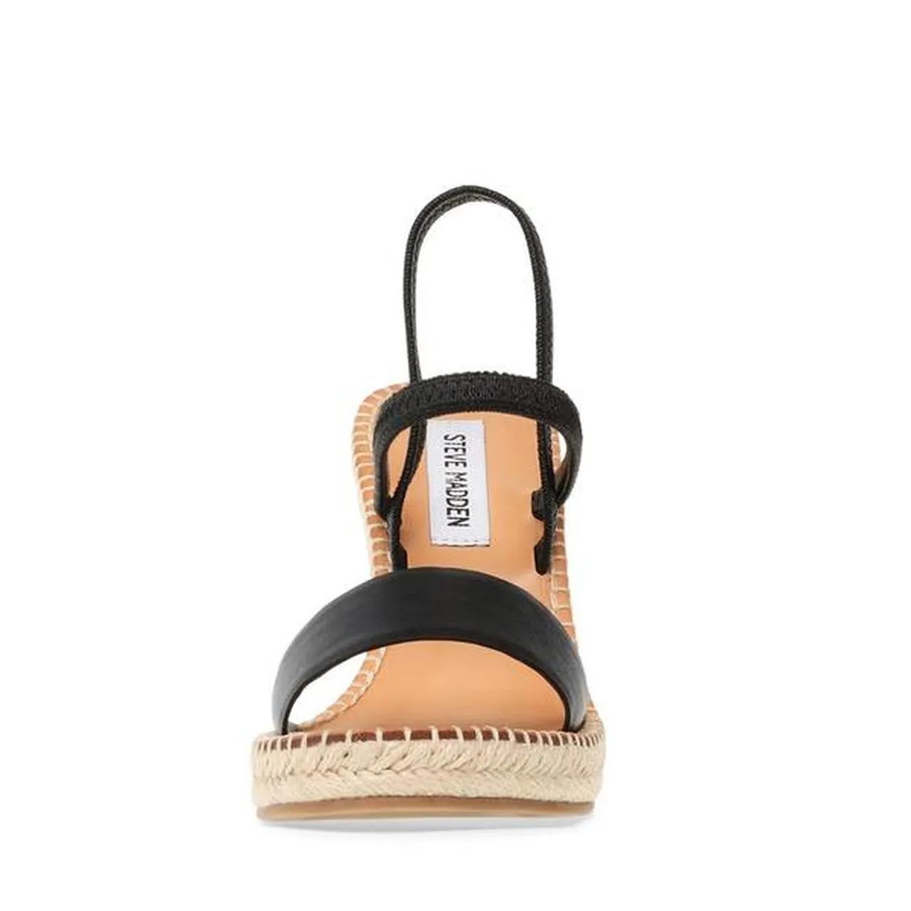 Sandals Steve Women's Diverse collection Mckenzie Madden Custom design Wedge BLACK Espadrille