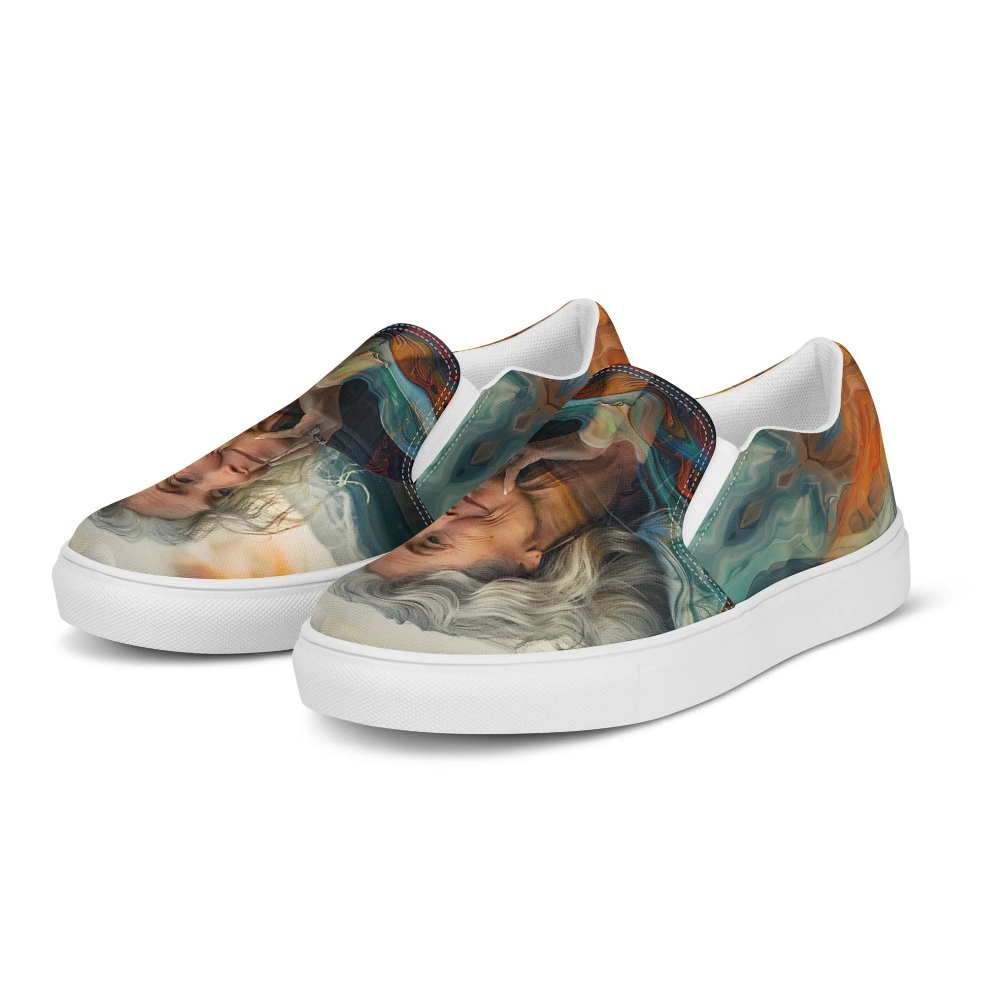 Serenity Within Women’s slip-on canvas shoes