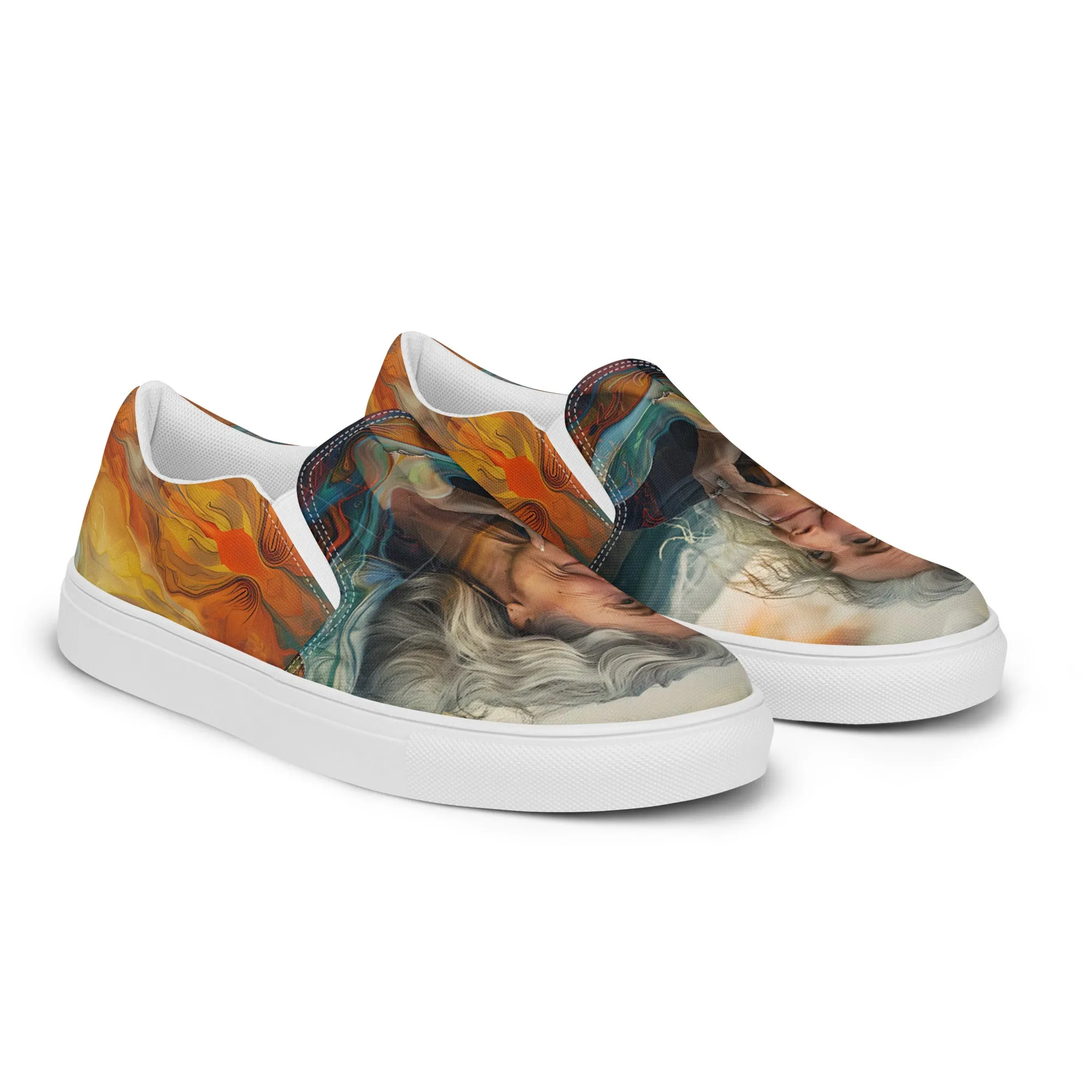 Serenity Within Women’s slip-on canvas shoes
