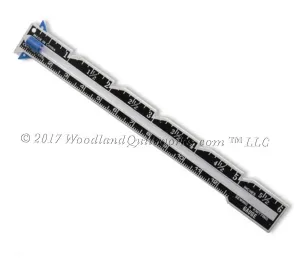 Sewing Gauge Ruler - Slide Adjustment
