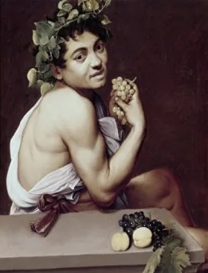 Sick Bacchus ca 1593 Michelangelo Merisi da Caravaggio (1571-1610 Italian) Oil on canvas Galleria Borghese Rome Poster Print (18 x 24)