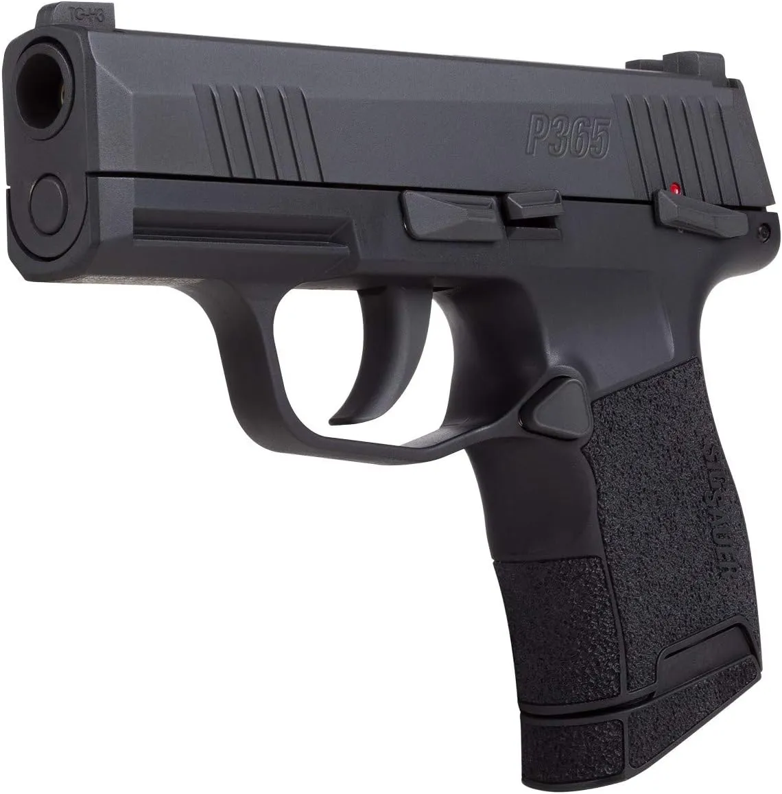 Sig Sauer P365 4.5mm Steel BB Cal. CO2-Powered Semi-Automatic Air Pistol - 20rd BB Magazine & Green High Visibility 3-Dot Fixed Sights Included