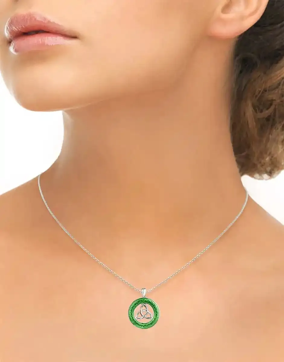 Silver Celtic Adjustable Necklace